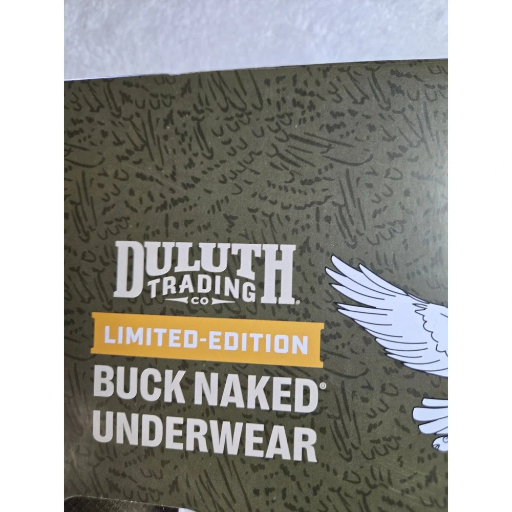 Duluth Trading Co Buck Naked Boxer Briefs 3-Pack Mens Medium 32-34 Olive Black